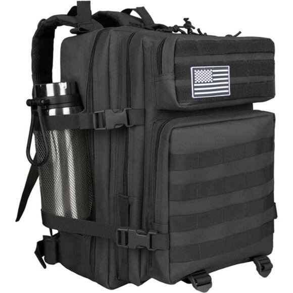 45L Military Tactical Backpacks Black05